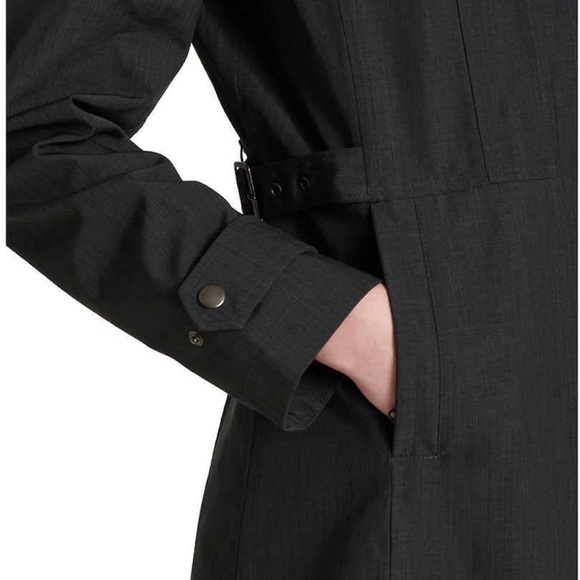 Kirkland Dark Grey Signature Trench Coat Jacket - Picture 4 of 7